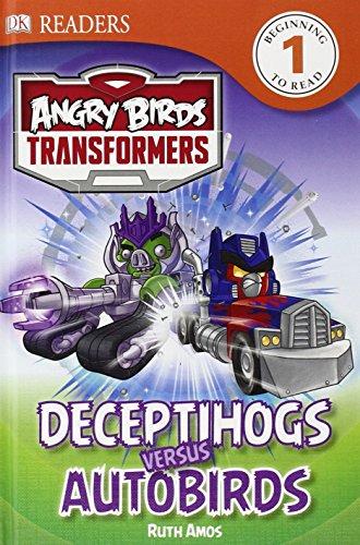 DK Readers L1: Angry Birds Transformers: Deceptihogs Versus Autobirds (DK Readers, Level 1: Angry Birds Transformers)