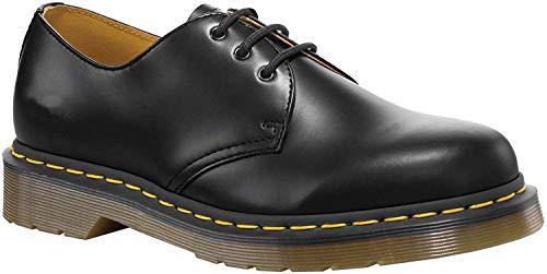 Dr. Martens 1461Z - Zapatos de Cordones de Cuero Unisexo, Negro, 44 EU