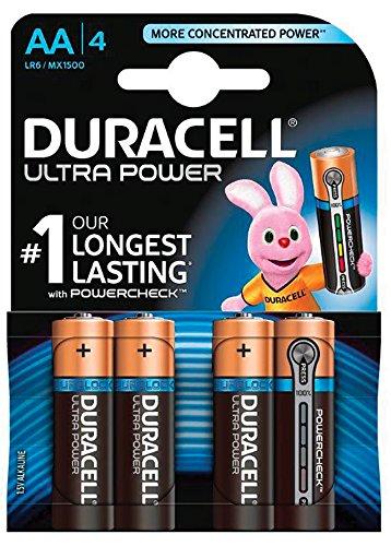 Duracell Batería Ultra Power, plateado