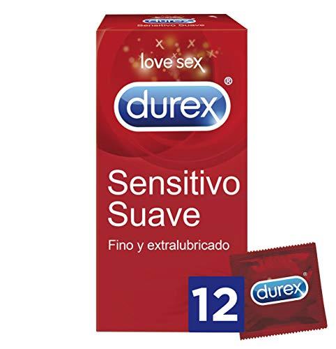 Durex Preservativos Ultrafinos Sensitivo Suave - 12 Condones