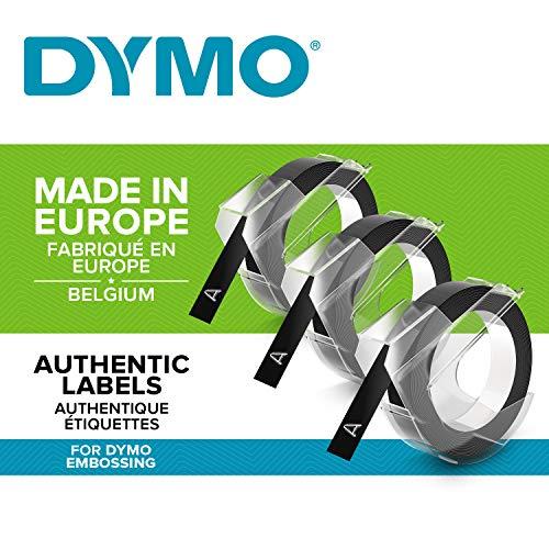 Dymo 3D Label Tapes - Cintas Para Impresoras de Etiquetas (Ampolla, 9 Mm, 3 M)