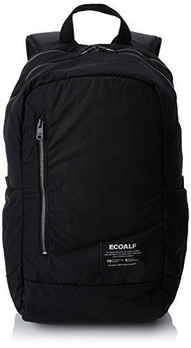ECOALF Makalu Backpack, Mochila Unisex Adulto, Negro (Black) 18x45x27 cm (W x H x L)