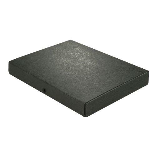 Elba 31416SW - Caja archivadora de documentos (cartón, capacidad para 380 hojas, 315 x 240 x 45 mm), color negro