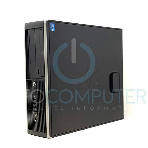 HP Elite 8300 - Ordenador de sobremesa (Intel Core i7-3770, 8GB de RAM, Disco SSD 240GB, Lector DVD, Windows 10 Pro ES 64) - Negro (Reacondicionado)