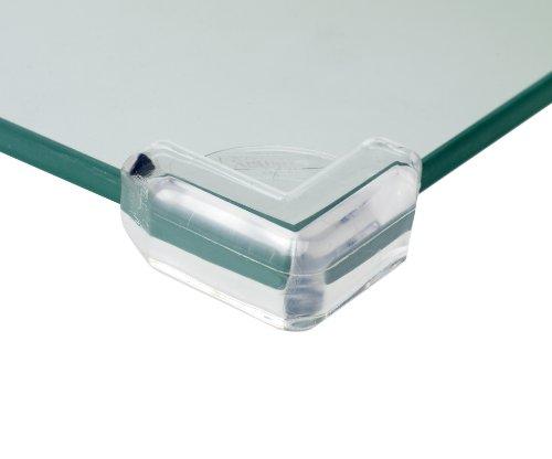 Emmay Care seguridad Corner Cojines - mesa de cristal y estante