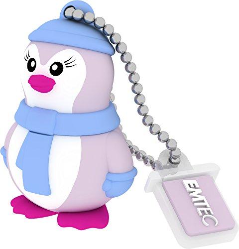 Emtec Lady Pingüino Baby M336 - Memoria USB Marine Range Pingüino 8 GB Pendrive