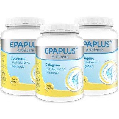 Epaplus - PACK 3 U EPAPLUS COLAGENO+MAGNESIO+AH LIMON