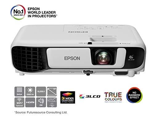 Epson EB-S41 Video - Proyector (3300 lúmenes ANSI, 3LCD, SVGA (800x600), 15000:1, 4:3, 762 - 7620 mm (30 - 300"))
