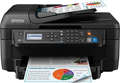 Epson WorkForce WF-2750DWF - Impresora multifunción 4 en 1 (WiFi, inyección de tinta), color negro
