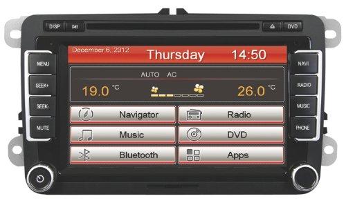 ESX VN710 VW-U1 Bluetooth Negro Receptor Multimedia para Coche - Radio para Coche (Negro, 4.0 Canales, 50 W, CD,CD-R,CD-RW,DVD,DVD+R,DVD+RW,DVD-R,DVD-RW, MicroSD (TransFlash), MP3,WMA)