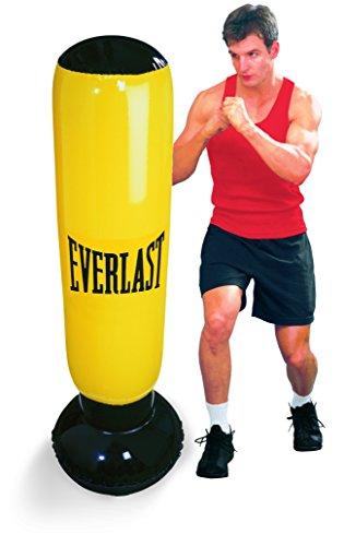 Everlast 14EV2628YE - Saco Boxeo Hinchable, Color Amarillo