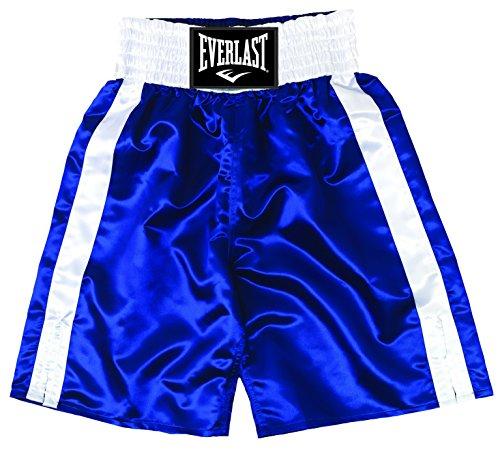 Everlast Pro 24` - Pantalones de boxeo, color Azul/Blanco, talla L