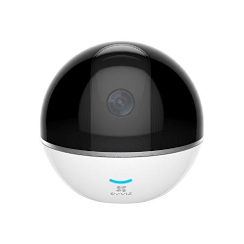 Ezviz C6T - Cámara de Seguridad Pan/Tilt, Visión Nocturna, Audio Bidireccional, Máscara de Privacidad Inteligente, Seguimiento de Movimiento, Servicio de Nube, Compatible con Alexa