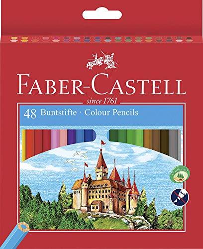Faber-Castell Castle - Lápiz de color (Madera, Multi), multicolor