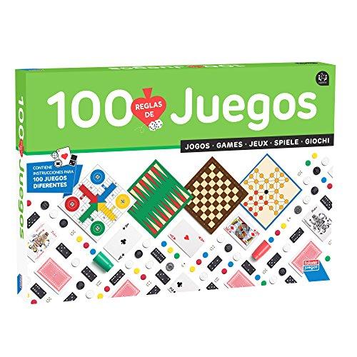 Falomir-100 100 Juegos Reunidos, Multicolor (32-1308)