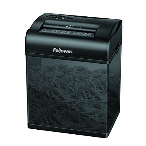 Fellowes Shredmate - Destructora trituradora de papel, corte en partículas, 4 hojas, gris