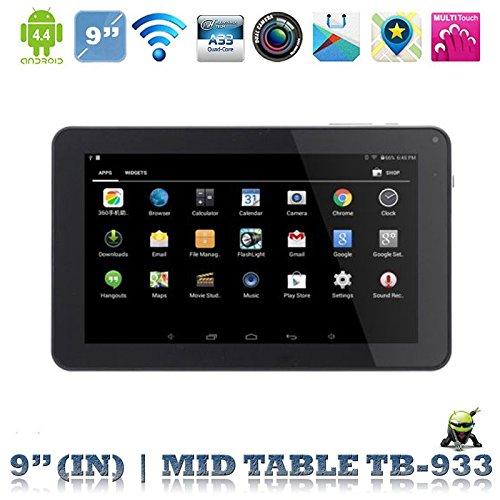 Fenghong 9"Pulgadas Android Tablet PC, Alta Memoria RAM de Almacenamiento Phablet Tablet Quad Core Desbloqueado tabletas de teléfono Celular, Ranuras para Tarjetas SIM, WiFi, GPS, Bluetooth 4.0, Pant