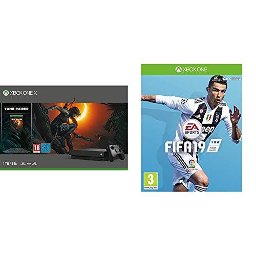 FIFA 19 + Xbox One X - Consola 1 TB + Shadow Of The Tomb Raider