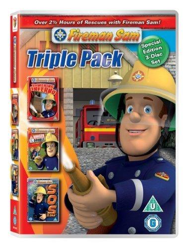 Fireman Sam - CGI triple pack Towering Inferno / Danger By The Double / S.O.S. Sam [DVD] [Reino Unido]