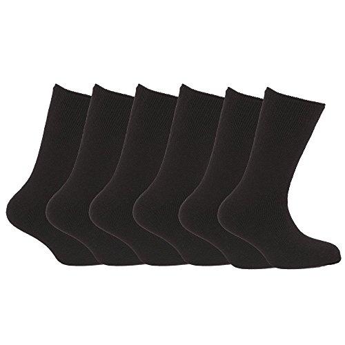 FLOSO - Multipack de calcetines térmicos 1.9 Tog calidad superior - Pack de 6 apres de calcetines