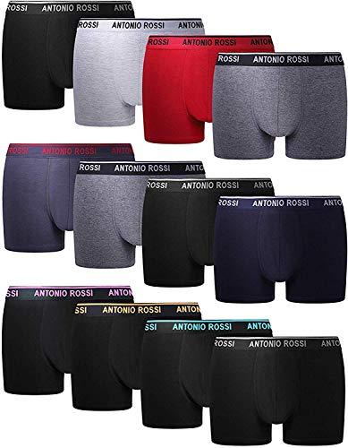 FM London HIPSTER, Calzoncillos para Hombre, Mulitcolor, Large, Pack of 12