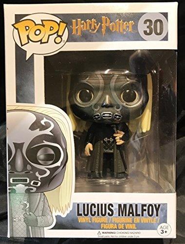 Funko 10992 - Harry Potter 30, Figura de Vinyl, Mascara Death Eater Lucius Malfoy