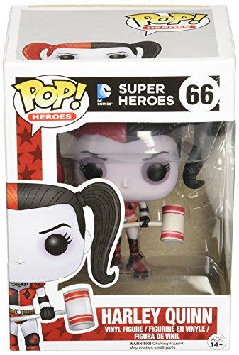 Funko - Figurine DC Comics - Harley Quinn Roller Derby Exclu Pop 10cm - 0849803052607