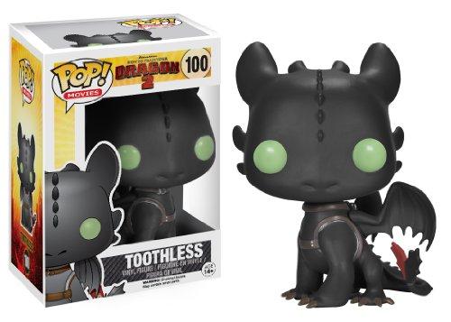 FUNKO Pop! Movies: How to Train Your Dragon - Toothless Collectible figure Pop! Movies: How to Train Your Dragon - figuras de acción y de colección (Collectible figure, Dibujos animados, Pop! Movies: How to Train Your Dragon, Multicolor, Vinilo, Caja)