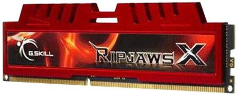 G.Skill F3-12800CL10S-8GBXL Memoria RAM de 8 GB (DDR3, 1600 MHz), rojo