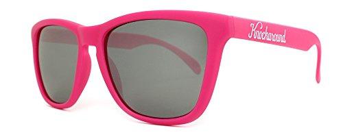 Gafas de sol Knockaround Classic Premium Hot Pink / Smoke