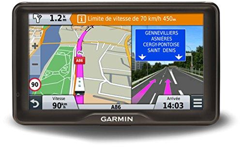 Garmin 760LMT-D - Sistema de navegación GPS (para la UE, pantalla TFT de 7", 17,8 cm, 800 x 480 píxeles, ranura para tarjeta SD), negro