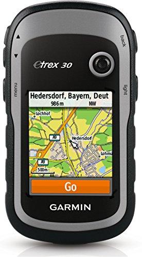 Garmin Etrex 30 - GPS portátil (pantalla 2.2", mapa base mundial), color negro
