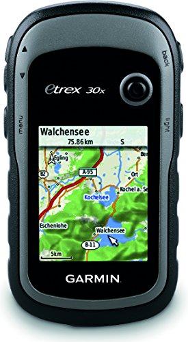 Garmin eTrex 30x - GPS de mano con brújula de tres ejes, pantalla mejorada y mapas preinstalados, pantalla e 2,2 pulgadas