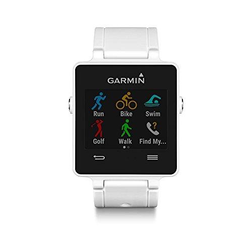 Garmin vívoactive - Smartwatch con GPS, color blanco