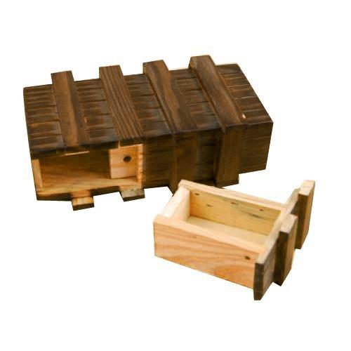 Generic - Caja mágica de madera con cajón secreto seguro adicional