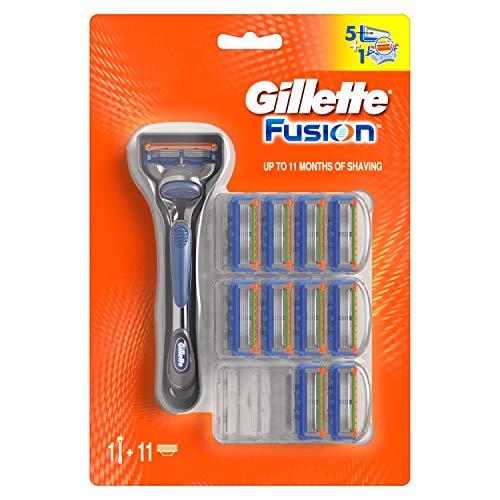 Gillette Fusion Maquinilla de afeitar - 11 Recambios
