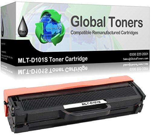 Cartucho de tóner MLT-D101S/ELS para impresoras Samsung, compatible con: ML-2160, ML-2161, ML-2162, ML-2165, ML-2165W, ML-2168, SCX-3400, SCX-3400F, SCX-3405, SCX-3405F, SCX-3405FW, SCX-3405W, SF-760, SF-760P