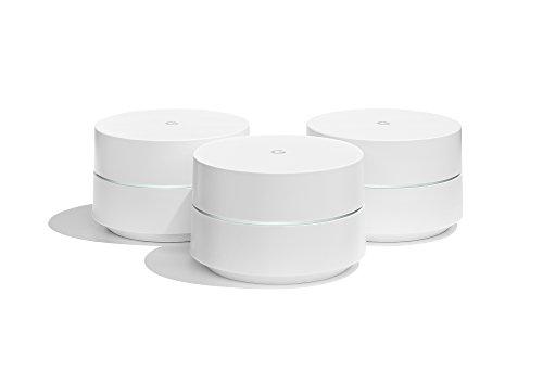 Google Wifi - Router inalámbrico (3 Pack, Español/Italiano/Portugués), color blanco