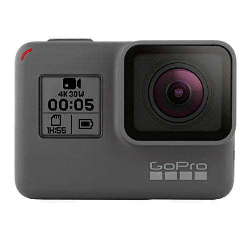 GoPro Hero5 Black - Cámara de 12 MP (4K, 1080 p, 720 p, WiFi) color gris y negro