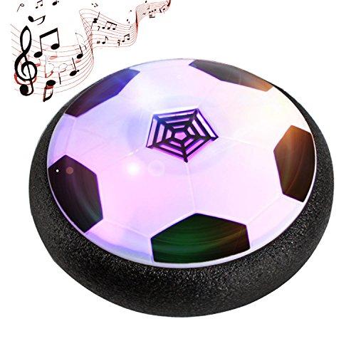 Música Air Hover Ball, Gosear LED luz intermitente bola de aire Power Soccer Ball Colorido Disco interior Fútbol Divertido Juguete de los Niños de Regalo, Aire Flotando Pelota