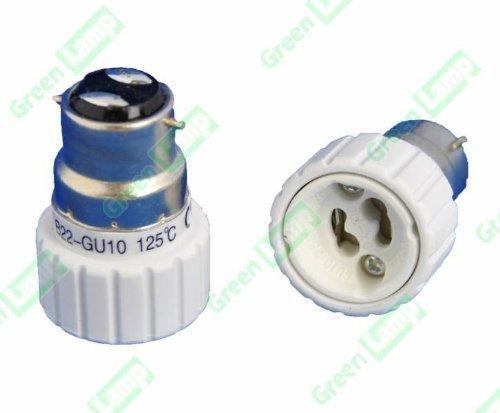 Green lamp - Conversor adaptador de casquillo B22 a GU10 para bombillas