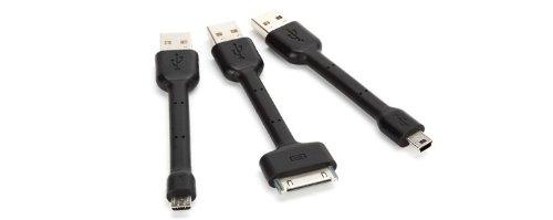 Griffin GC17097 - Kit de cables universal (USB a mini USB, micro USB y Apple)