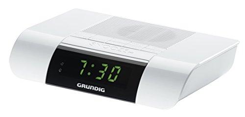 Grundig - Radio Despertador Blanco