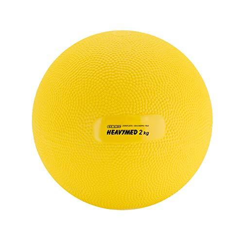 Gymnic Heavymed - Balón terapéutico Amarillo Amarillo Talla:Diamètre 15 cm