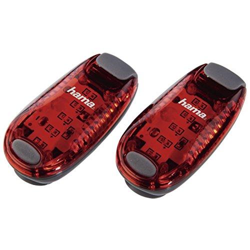 Hama 106998 - Linterna (Linterna de clip, Negro, Rojo, LED, CR2032, 55 mm, 28 mm)