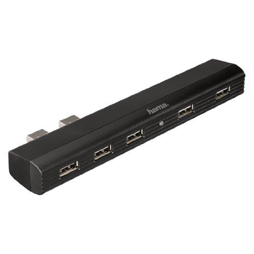 Hama 5-Port-USB-Hub V2 Für PS3 Super Slim [Importación Alemana]