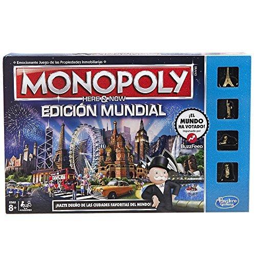 Hasbro Gaming - Juego de Mesa Monopoly Edición Mundial (B2348105) (versión española)