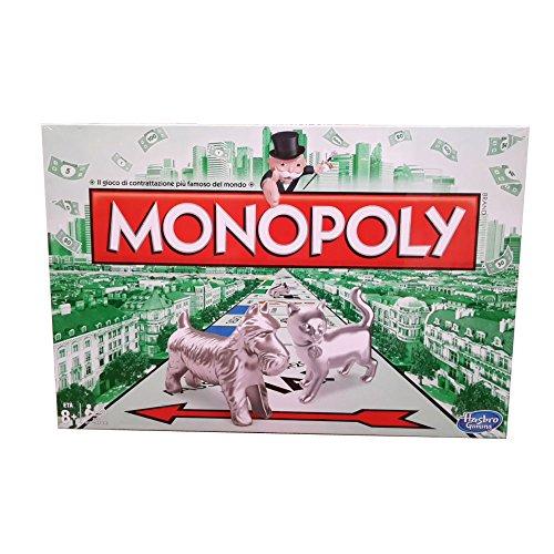 Hasbro Gaming - Monopoly clásico, Juego de Mesa (00009456) (versión Italiana)