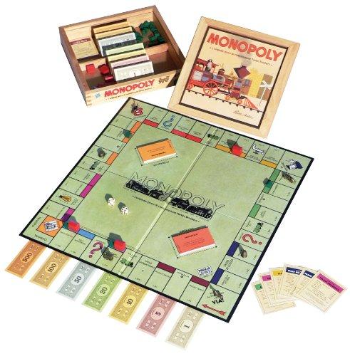 Hasbro Monopoly Nostalgia - Juego de Mesa (Caja de Madera, en Italiano) [Importado de Italia]