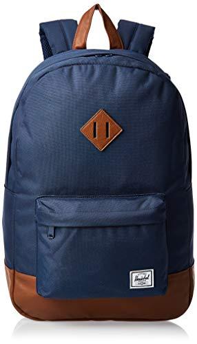 Herschel Heritage Backpack Mochila Tipo Casual, 46 cm, 21.5 Liters, Azul (Navy/Tan)